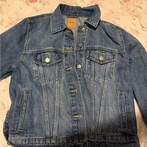 GAP Women's Blue Denim Jacket-new